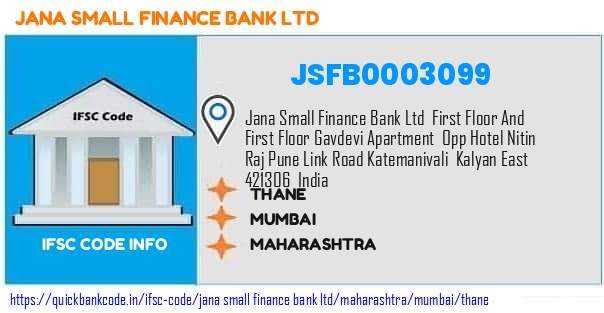 Jana Small Finance Bank Thane JSFB0003099 IFSC Code