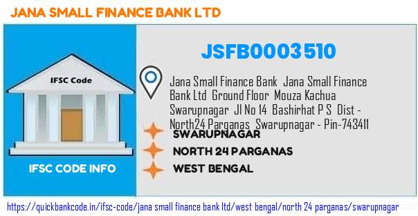 JSFB0003510 Jana Small Finance Bank. SWARUPNAGAR