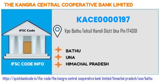 The Kangra Central Cooperative Bank Bathu KACE0000197 IFSC Code