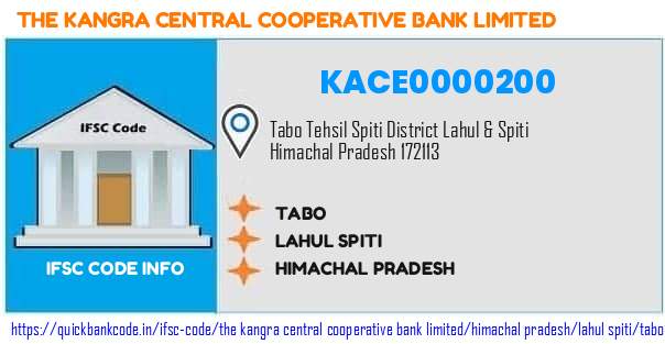 The Kangra Central Cooperative Bank Tabo KACE0000200 IFSC Code