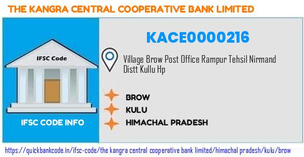 The Kangra Central Cooperative Bank Brow KACE0000216 IFSC Code