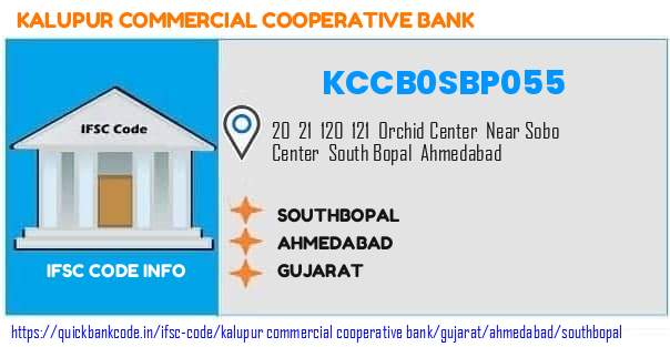 Kalupur Commercial Cooperative Bank Southbopal KCCB0SBP055 IFSC Code