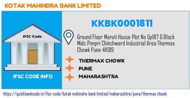 Kotak Mahindra Bank Thermax Chowk KKBK0001811 IFSC Code