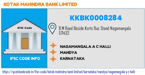 Kotak Mahindra Bank Nagamangala A C Halli KKBK0008284 IFSC Code