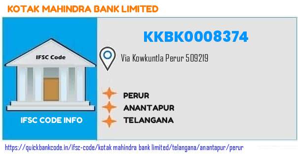 Kotak Mahindra Bank Perur KKBK0008374 IFSC Code