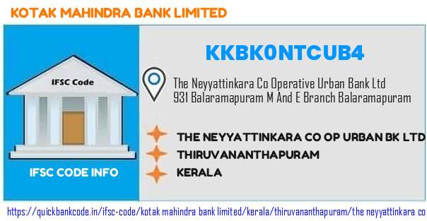 Kotak Mahindra Bank The Neyyattinkara Co Op Urban Bk  Balaramapuram Me KKBK0NTCUB4 IFSC Code
