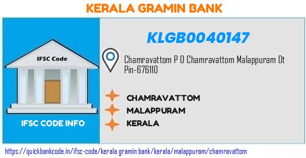 Kerala Gramin Bank Chamravattom KLGB0040147 IFSC Code