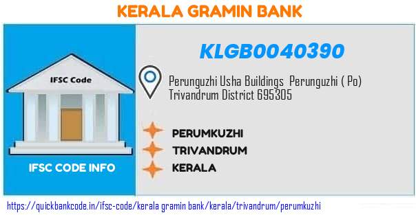 Kerala Gramin Bank Perumkuzhi KLGB0040390 IFSC Code