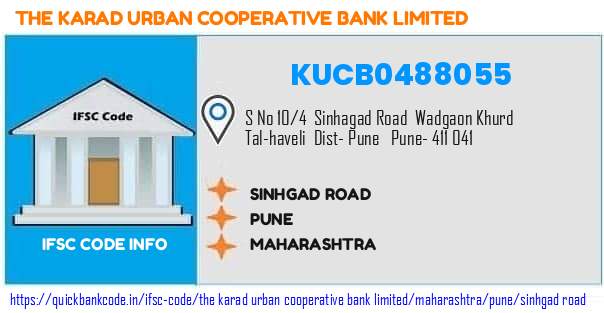 KUCB0488055 Karad Urban Co-operative Bank. SINHGAD ROAD