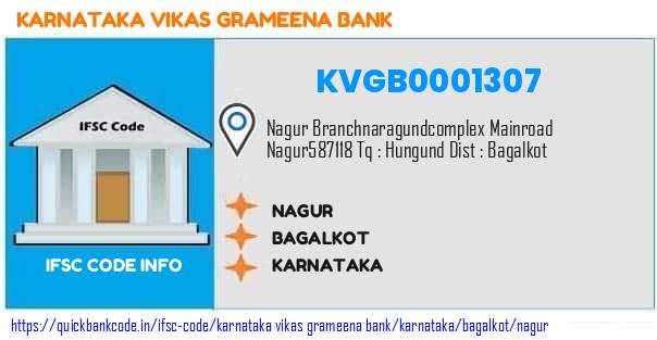 Karnataka Vikas Grameena Bank Nagur KVGB0001307 IFSC Code