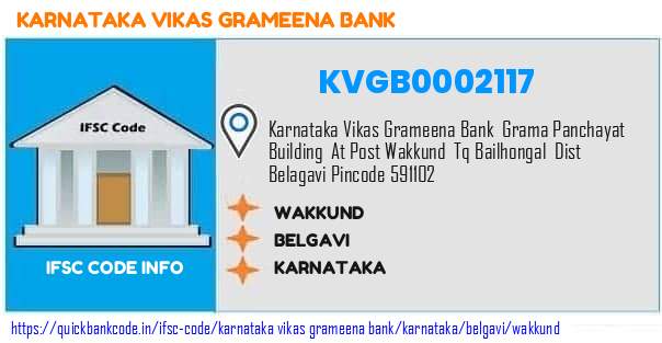 Karnataka Vikas Grameena Bank Wakkund KVGB0002117 IFSC Code