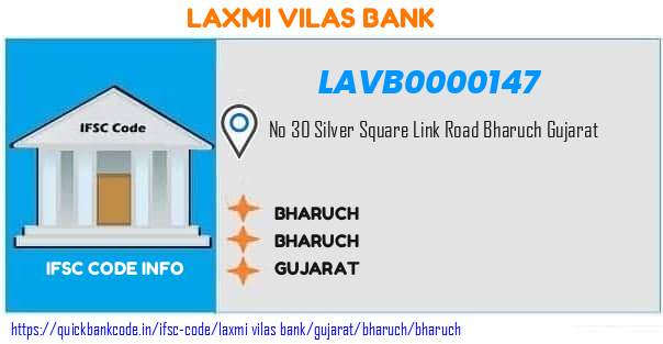 Laxmi Vilas Bank Bharuch LAVB0000147 IFSC Code
