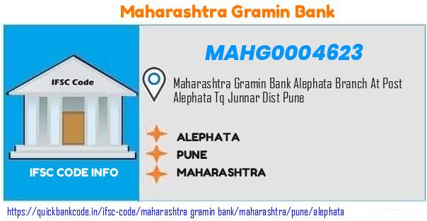 MAHG0004623 Maharashtra Gramin Bank. ALEPHATA