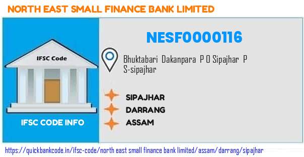 North East Small Finance Bank Sipajhar NESF0000116 IFSC Code