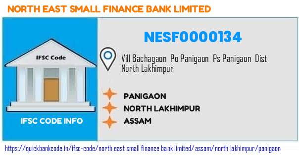 North East Small Finance Bank Panigaon NESF0000134 IFSC Code