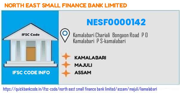 North East Small Finance Bank Kamalabari NESF0000142 IFSC Code