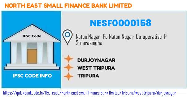 North East Small Finance Bank Durjoynagar NESF0000158 IFSC Code