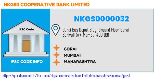 Nkgsb Cooperative Bank Gorai NKGS0000032 IFSC Code