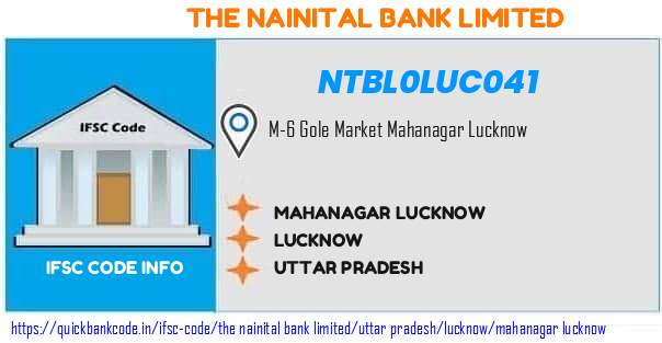 The Nainital Bank Mahanagar Lucknow NTBL0LUC041 IFSC Code