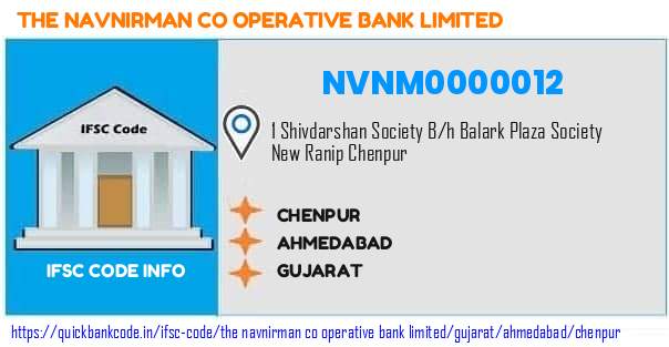 The Navnirman Co Operative Bank Chenpur NVNM0000012 IFSC Code