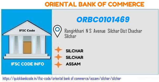 Oriental Bank of Commerce Silchar ORBC0101469 IFSC Code