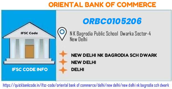 Oriental Bank of Commerce New Delhi Nk Bagrodia Sch Dwark ORBC0105206 IFSC Code