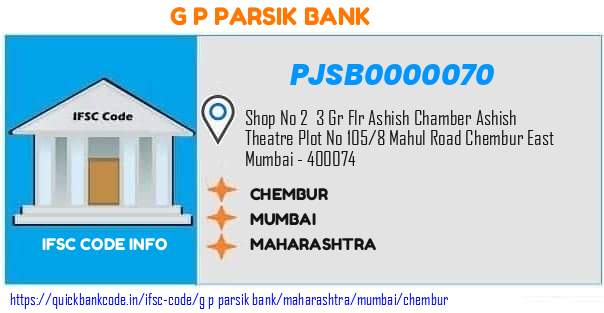 G P Parsik Bank Chembur PJSB0000070 IFSC Code