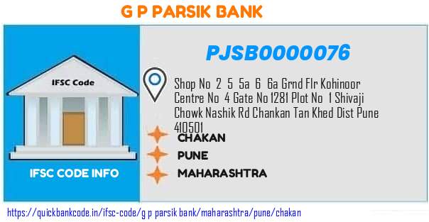 G P Parsik Bank Chakan PJSB0000076 IFSC Code