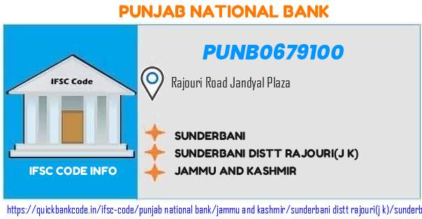 Punjab National Bank Sunderbani PUNB0679100 IFSC Code