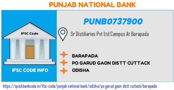 Punjab National Bank Barapada PUNB0737900 IFSC Code