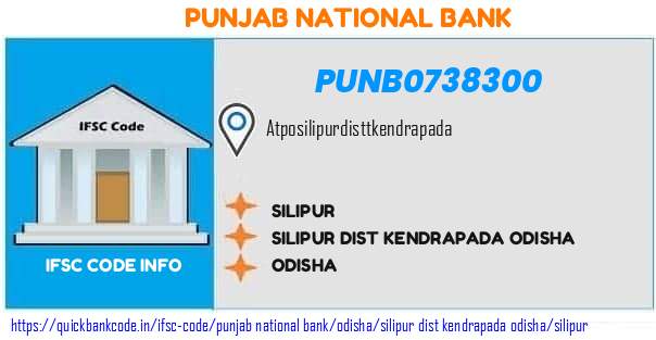 Punjab National Bank Silipur PUNB0738300 IFSC Code