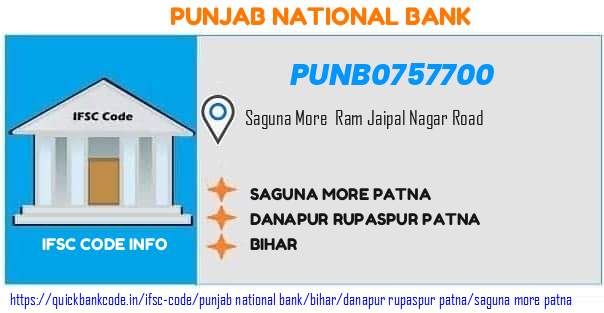 Punjab National Bank Saguna More Patna PUNB0757700 IFSC Code