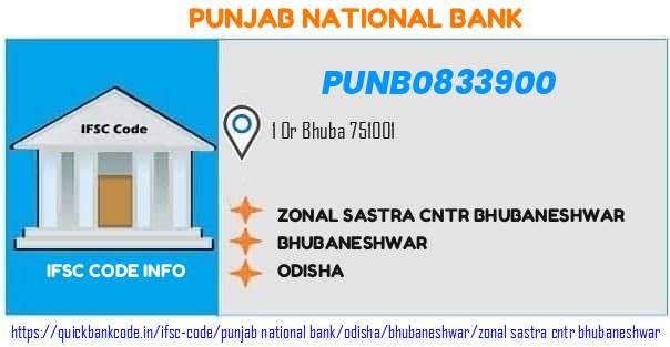 Punjab National Bank Zonal Sastra Cntr Bhubaneshwar PUNB0833900 IFSC Code