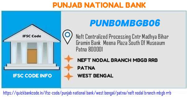 Punjab National Bank Neft Nodal Branch Mbgb Rrb PUNB0MBGB06 IFSC Code