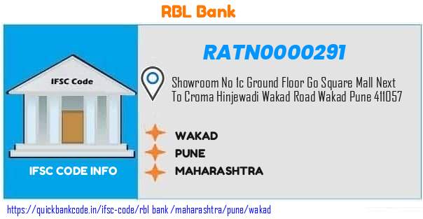 Rbl Bank Wakad RATN0000291 IFSC Code