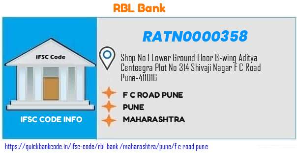 Rbl Bank F C Road Pune RATN0000358 IFSC Code