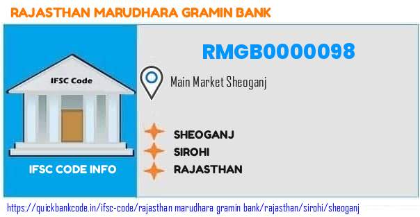 Rajasthan Marudhara Gramin Bank Sheoganj RMGB0000098 IFSC Code