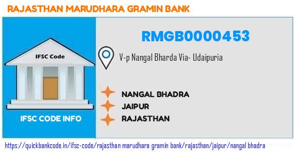Rajasthan Marudhara Gramin Bank Nangal Bhadra RMGB0000453 IFSC Code