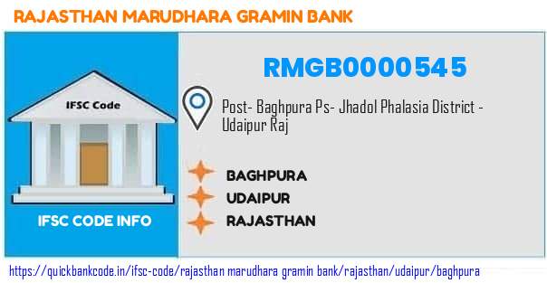 Rajasthan Marudhara Gramin Bank Baghpura RMGB0000545 IFSC Code