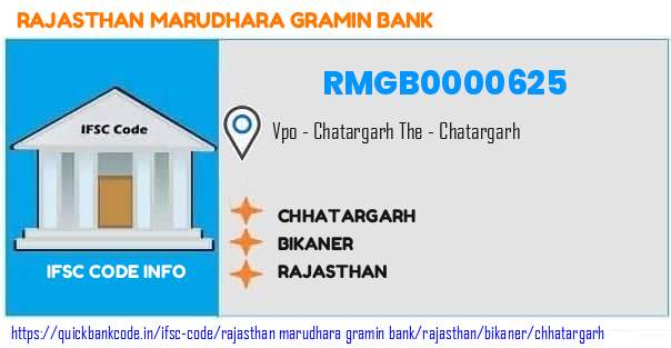 Rajasthan Marudhara Gramin Bank Chhatargarh RMGB0000625 IFSC Code