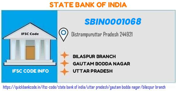 State Bank of India Bilaspur Branch SBIN0001068 IFSC Code