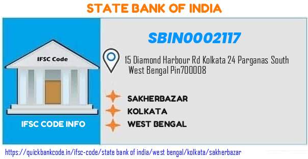 State Bank of India Sakherbazar SBIN0002117 IFSC Code