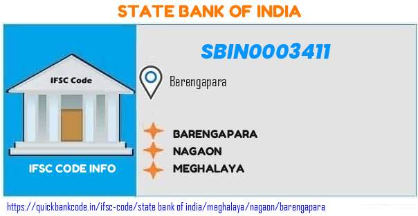 State Bank of India Barengapara SBIN0003411 IFSC Code