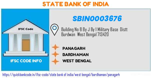 State Bank of India Panagarh SBIN0003676 IFSC Code