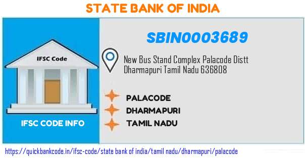State Bank of India Palacode SBIN0003689 IFSC Code