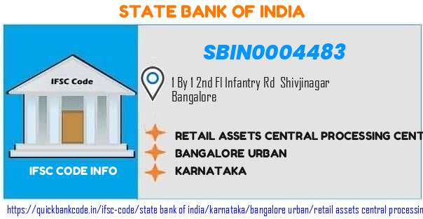 State Bank of India Retail Assets Central Processing Centre racpc SBIN0004483 IFSC Code