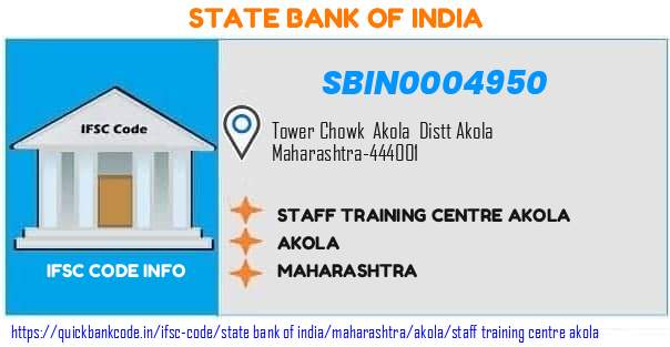 State Bank of India Staff Training Centre Akola SBIN0004950 IFSC Code