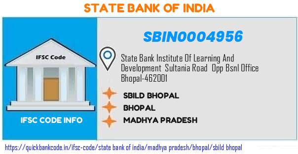 State Bank of India Sbild Bhopal SBIN0004956 IFSC Code