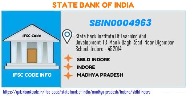 State Bank of India Sbild Indore SBIN0004963 IFSC Code
