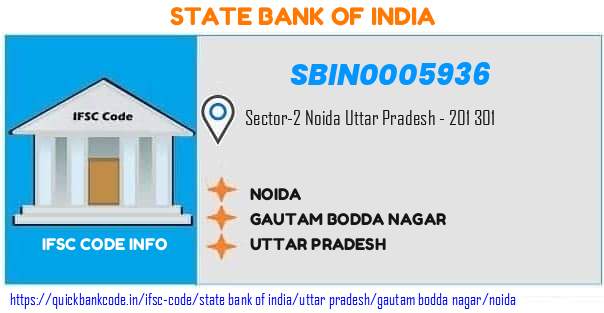 State Bank of India Noida SBIN0005936 IFSC Code